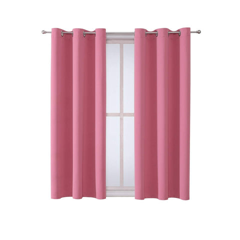 ChrisDowa room privacy pink curtains suit bedrooms and living spaces