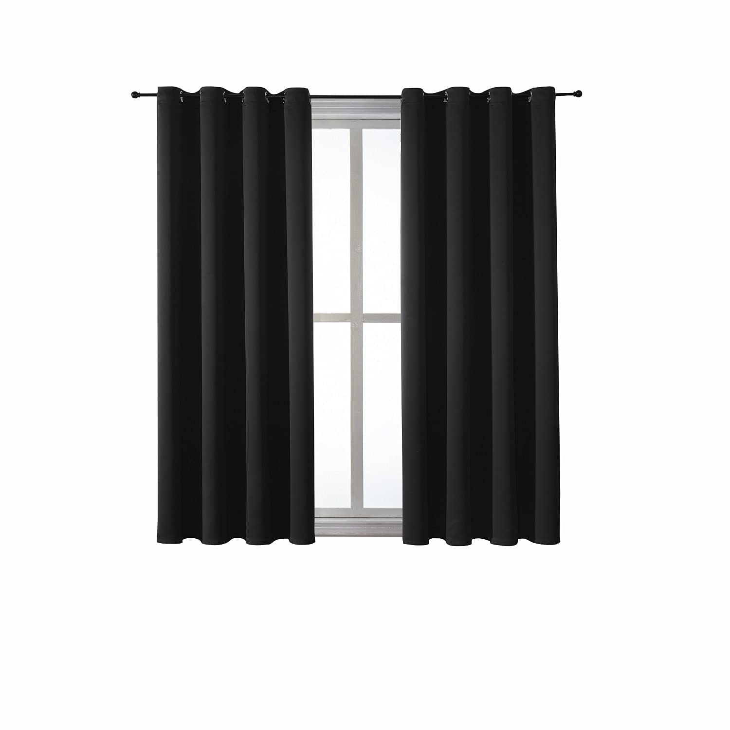 ChrisDowa smooth-slide drapes enable effortless opening and closing