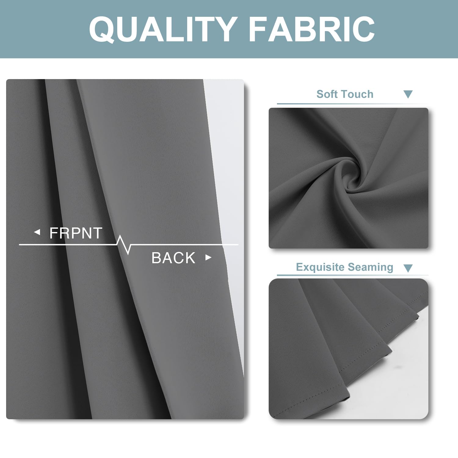 ChrisDowa soft-texture fabric highlighting premium feel and even color.
