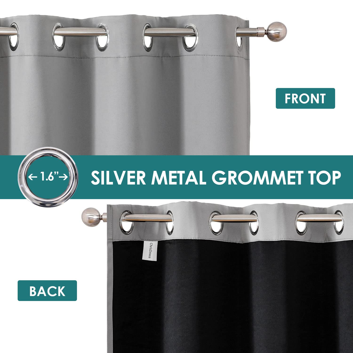 ChrisDowa thermal insulated liner close-up shows soft odor-free fabric