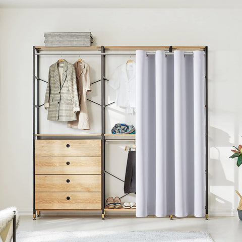ChrisDowa thermal insulated curtain panel helps regulate temperature.