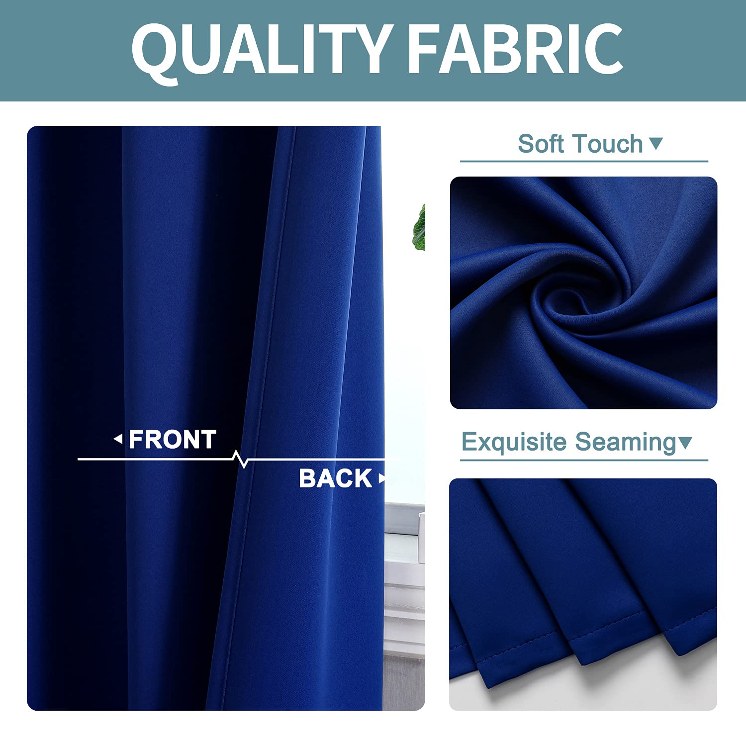ChrisDowa thermal insulated curtains reduce heat transfer and help maintain comfort.