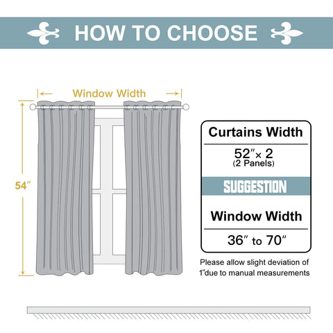 ChrisDowa thermal-insulated curtains help curb heat transfer and sun fade