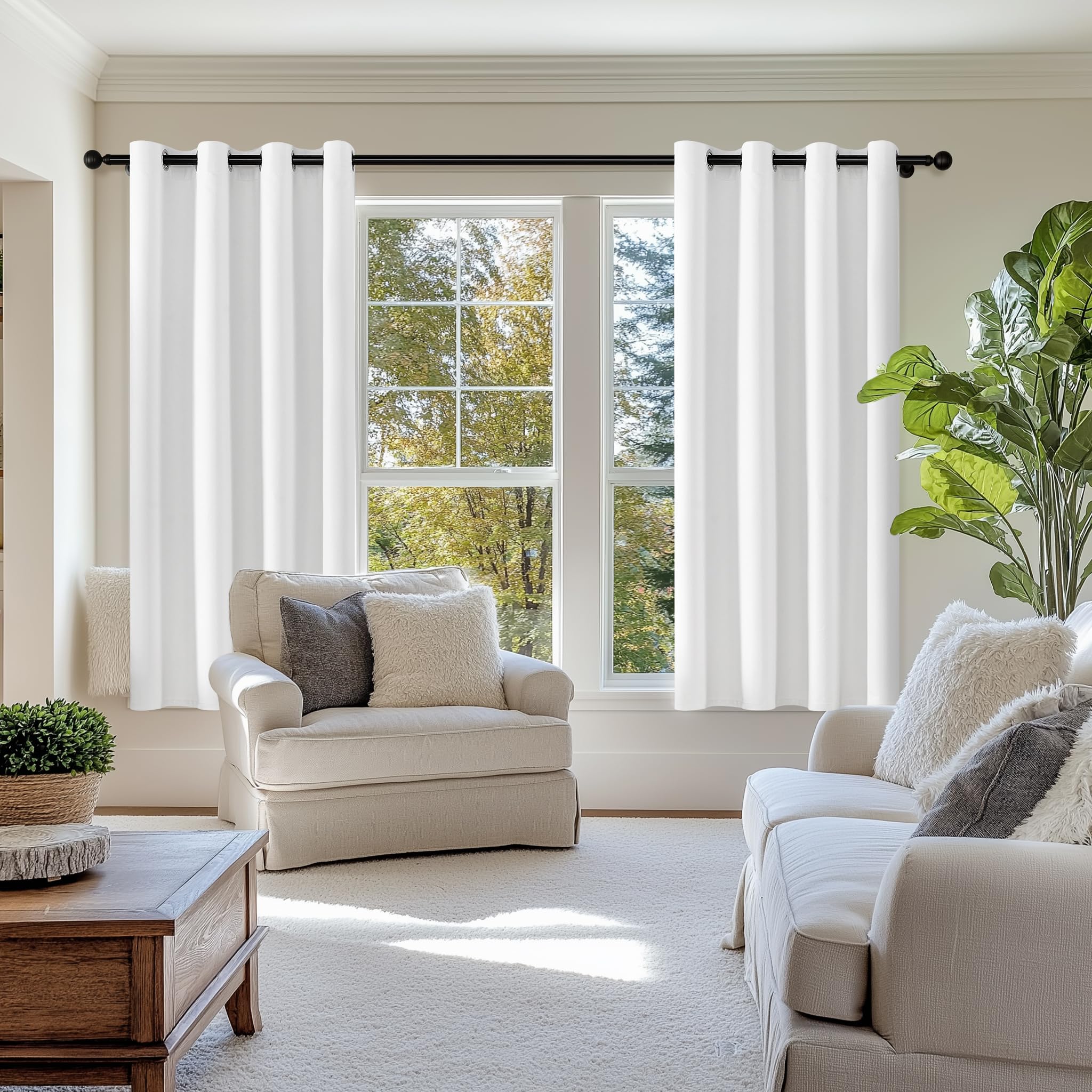ChrisDowa thermally insulated curtain panel improves comfort