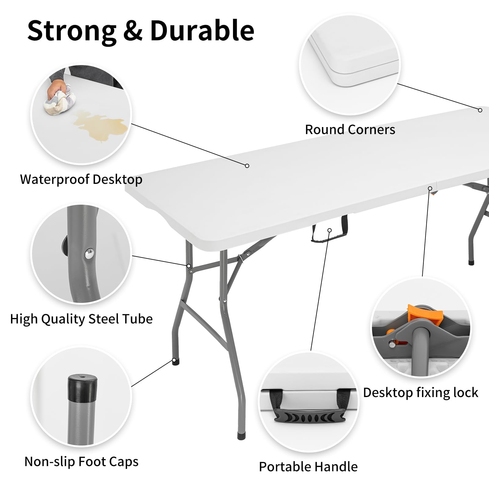 CHRONELLE table set for indoor dining at 71 by 29 inches