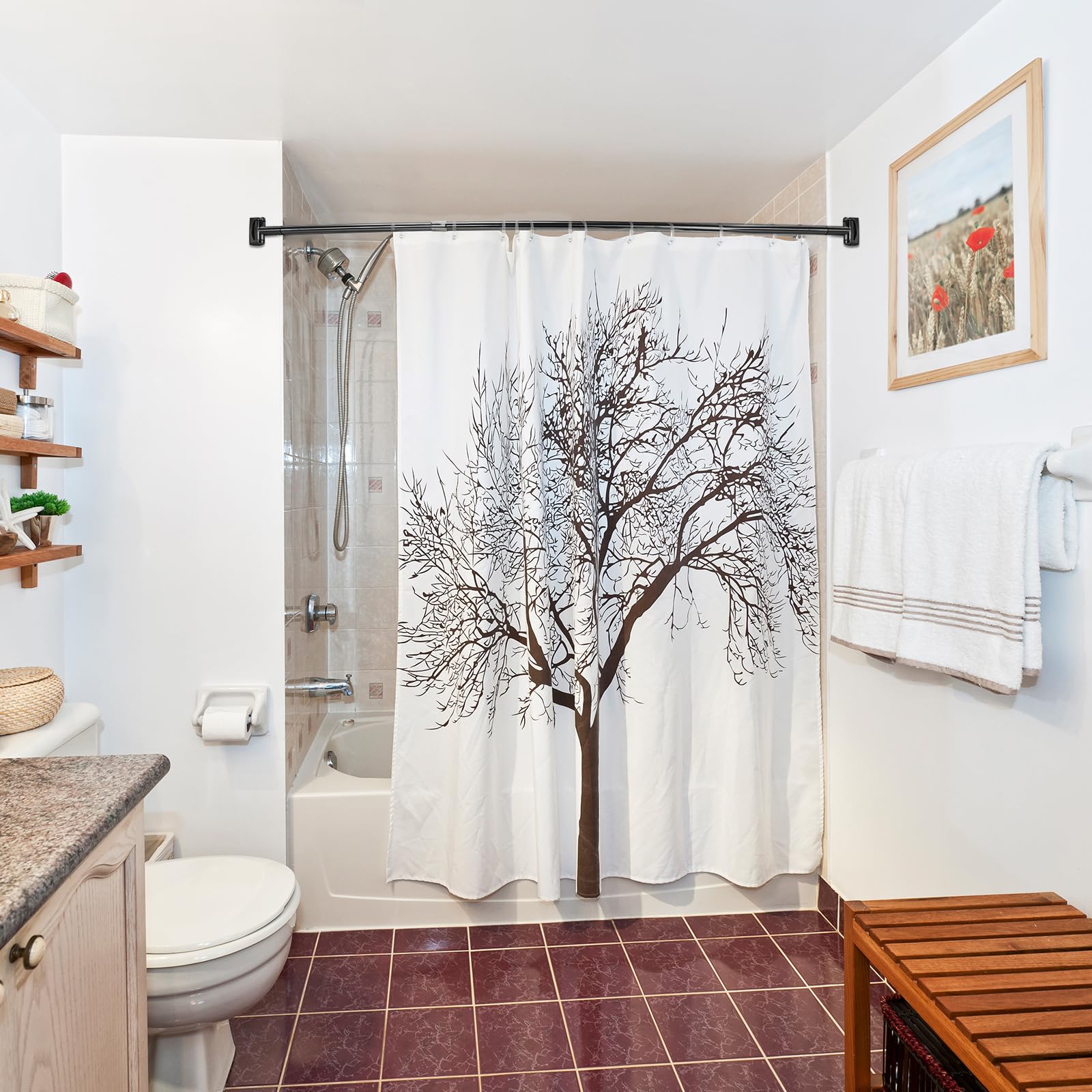 Chrsouly rotatable bracket enables installation from any angle.