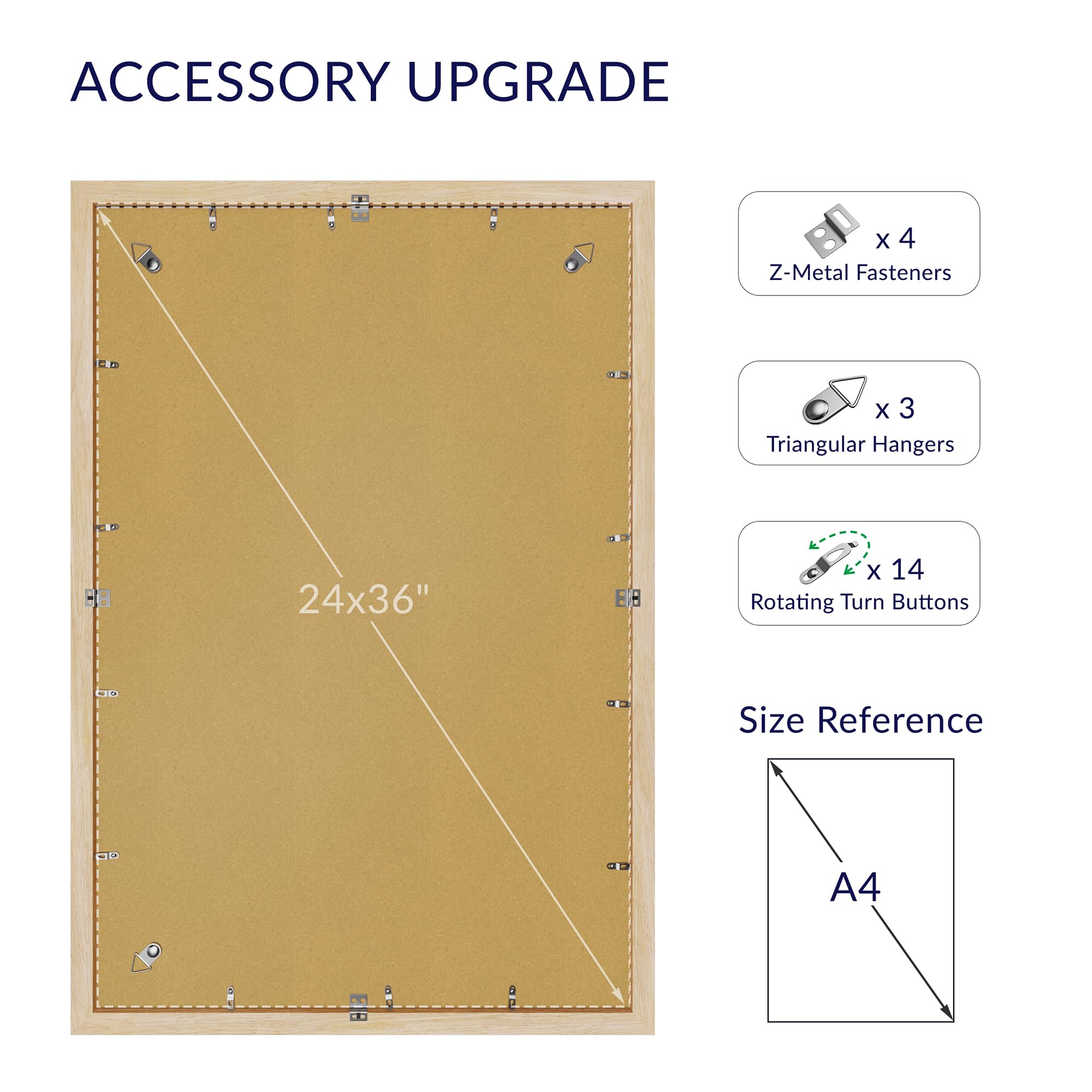 Chrspk 3-pack poster frames ready for multiple display setups.