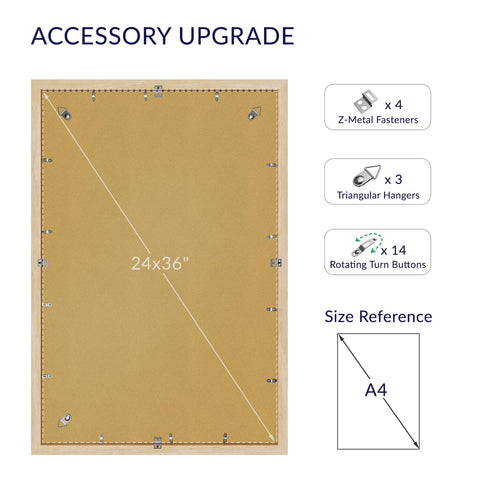 Chrspk 3-pack poster frames ready for multiple display setups.