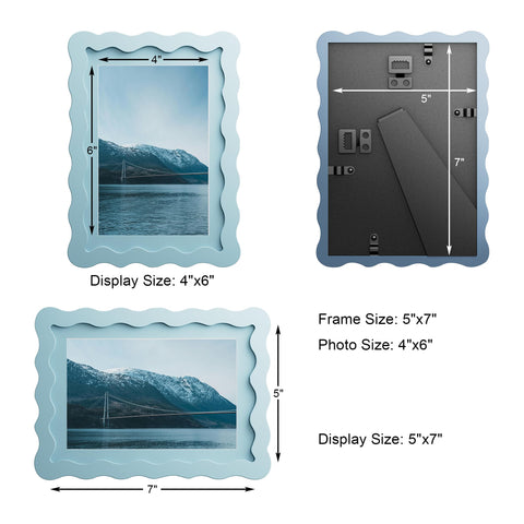 Chrspk blue frame close-up with real glass for clear protection