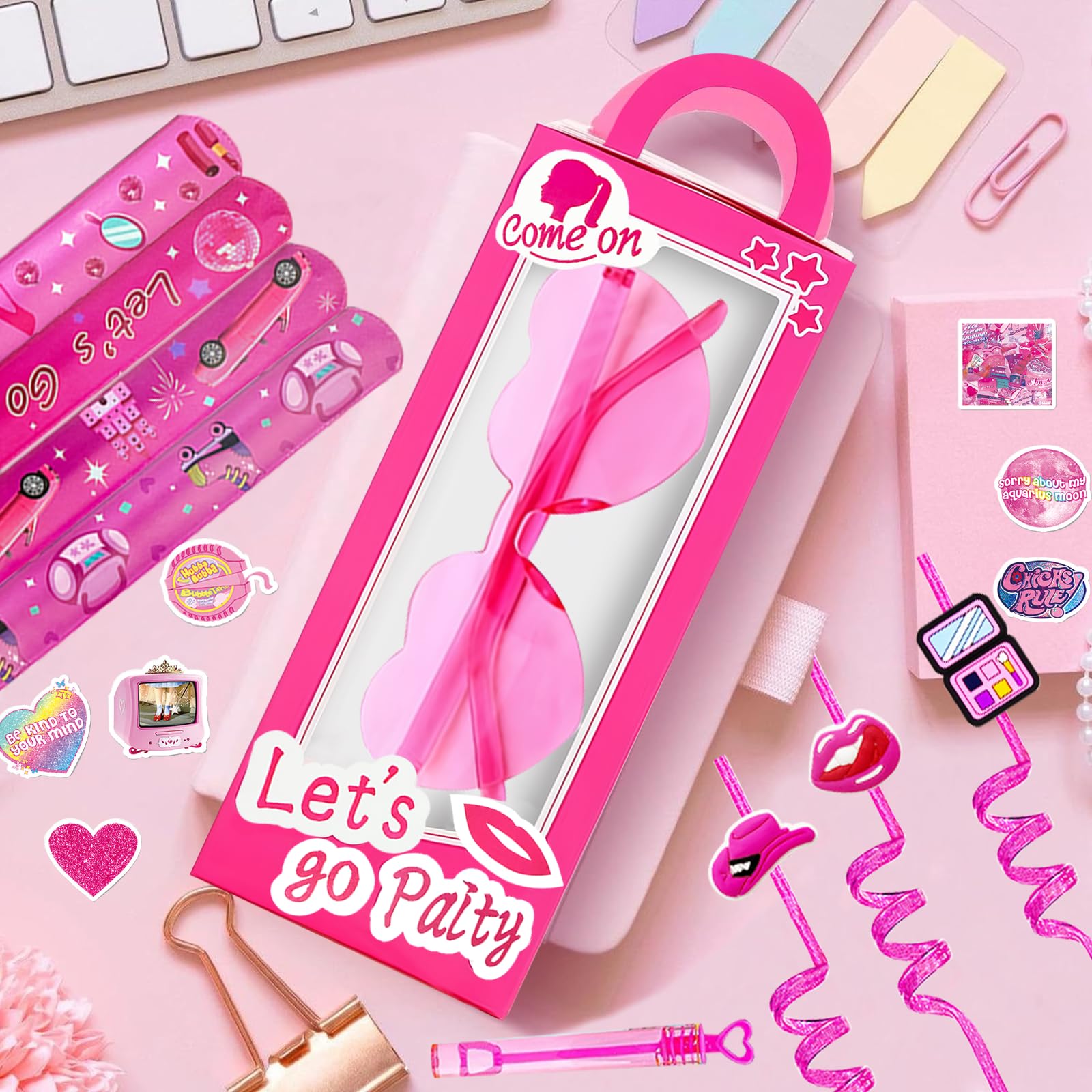 CHSLtmxq bubble wands spark playful moments during the party.