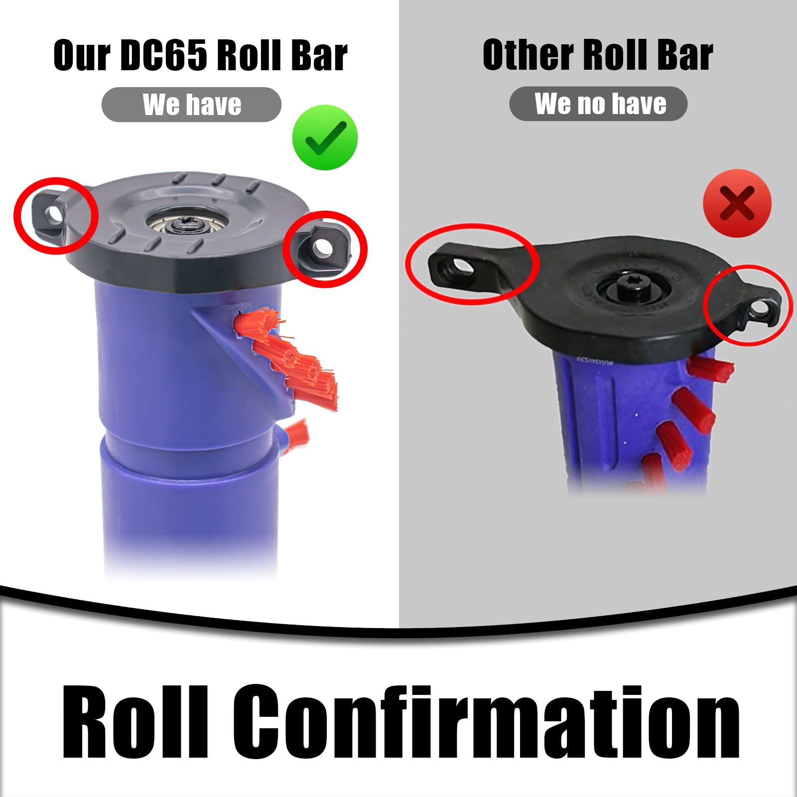 Chuancheng easy-install roller brush for quick Dyson maintenance.