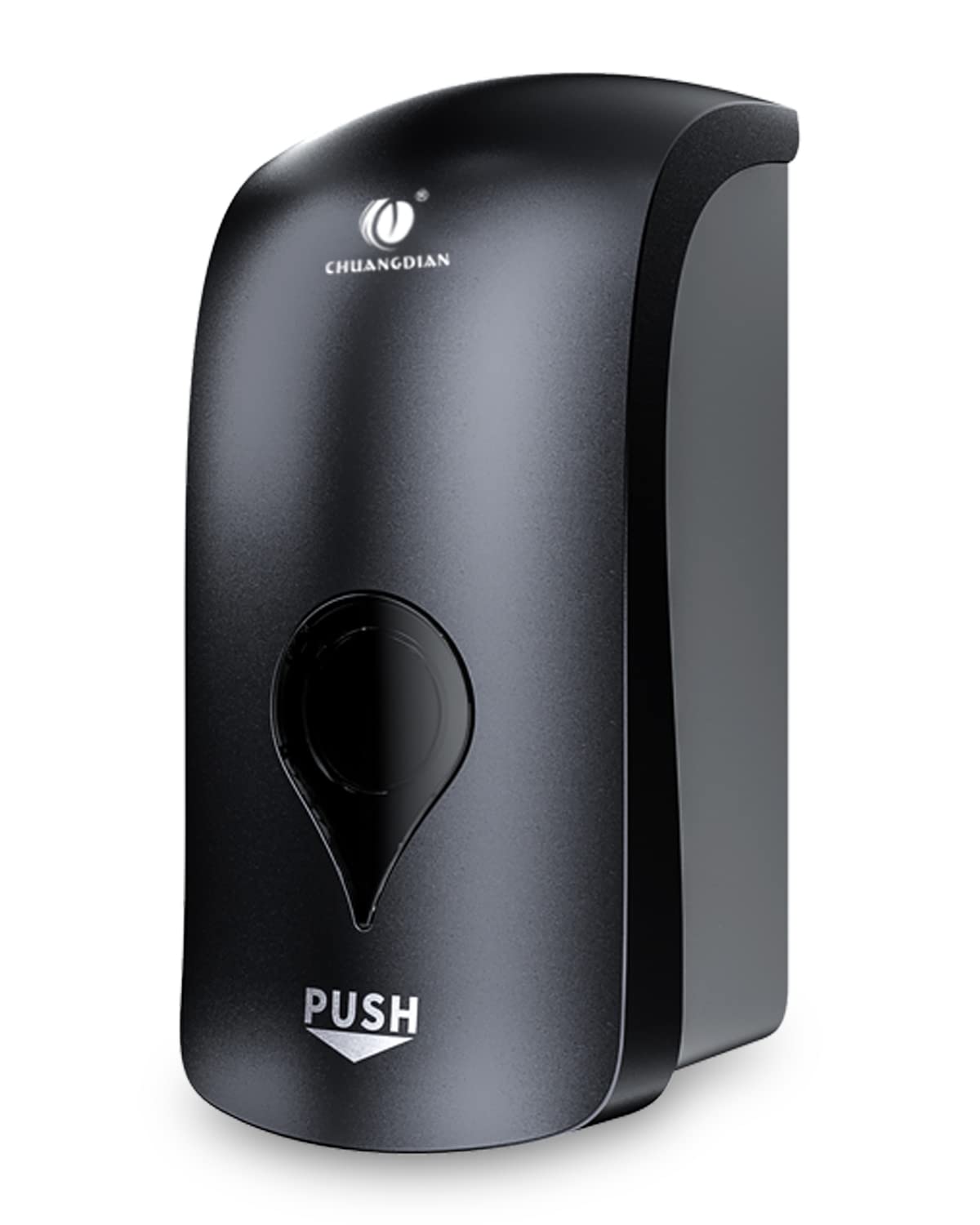 CHUANGDIAN manual foam soap dispenser front view, effortless one-handed operation.
