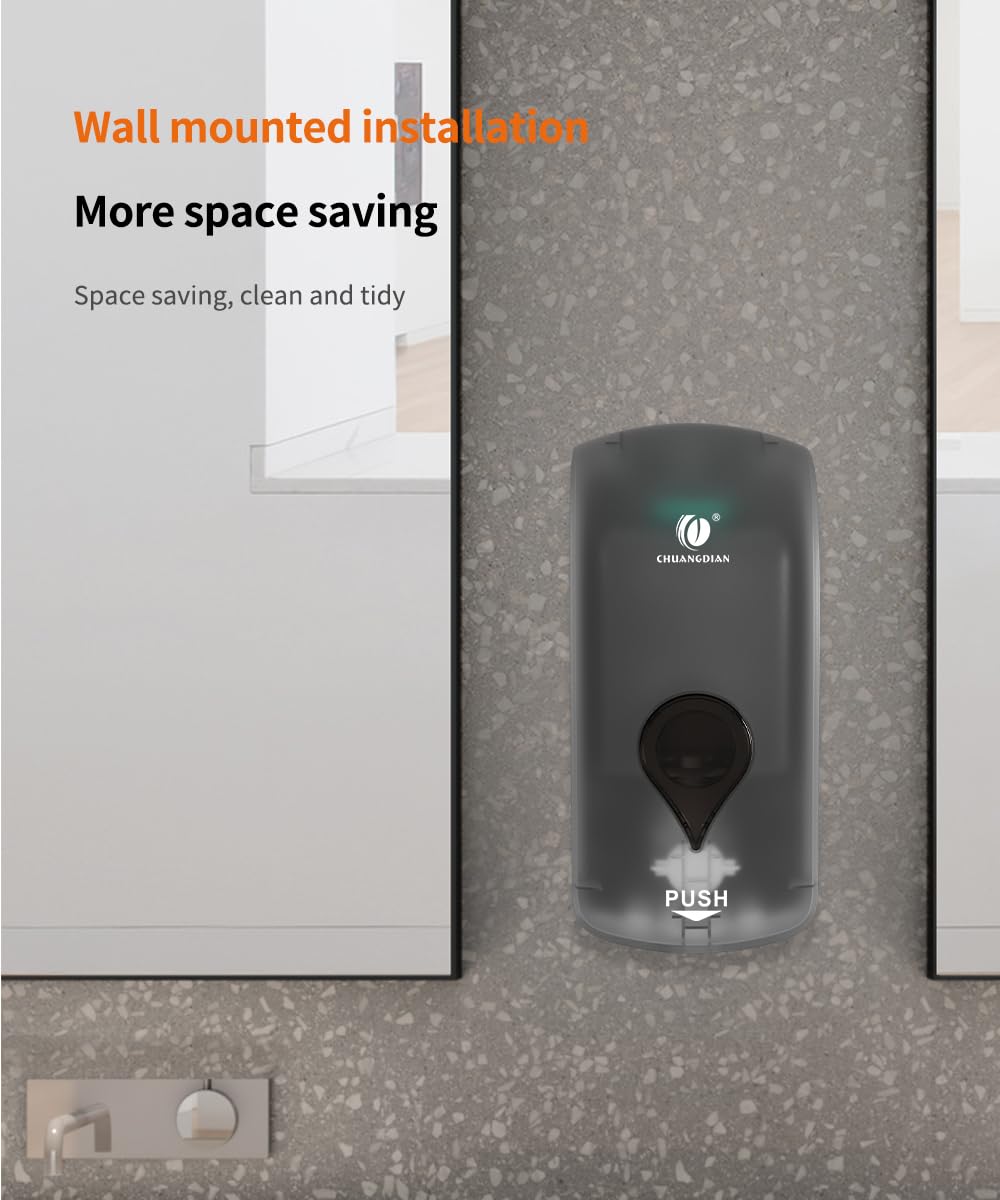 CHUANGDIAN foam soap dispenser in kitchens and restrooms, modern durability.