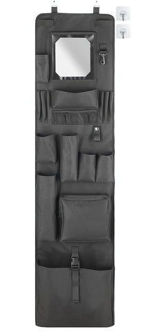 Chuanke Police Style shelf front view showing six pockets for organized storage