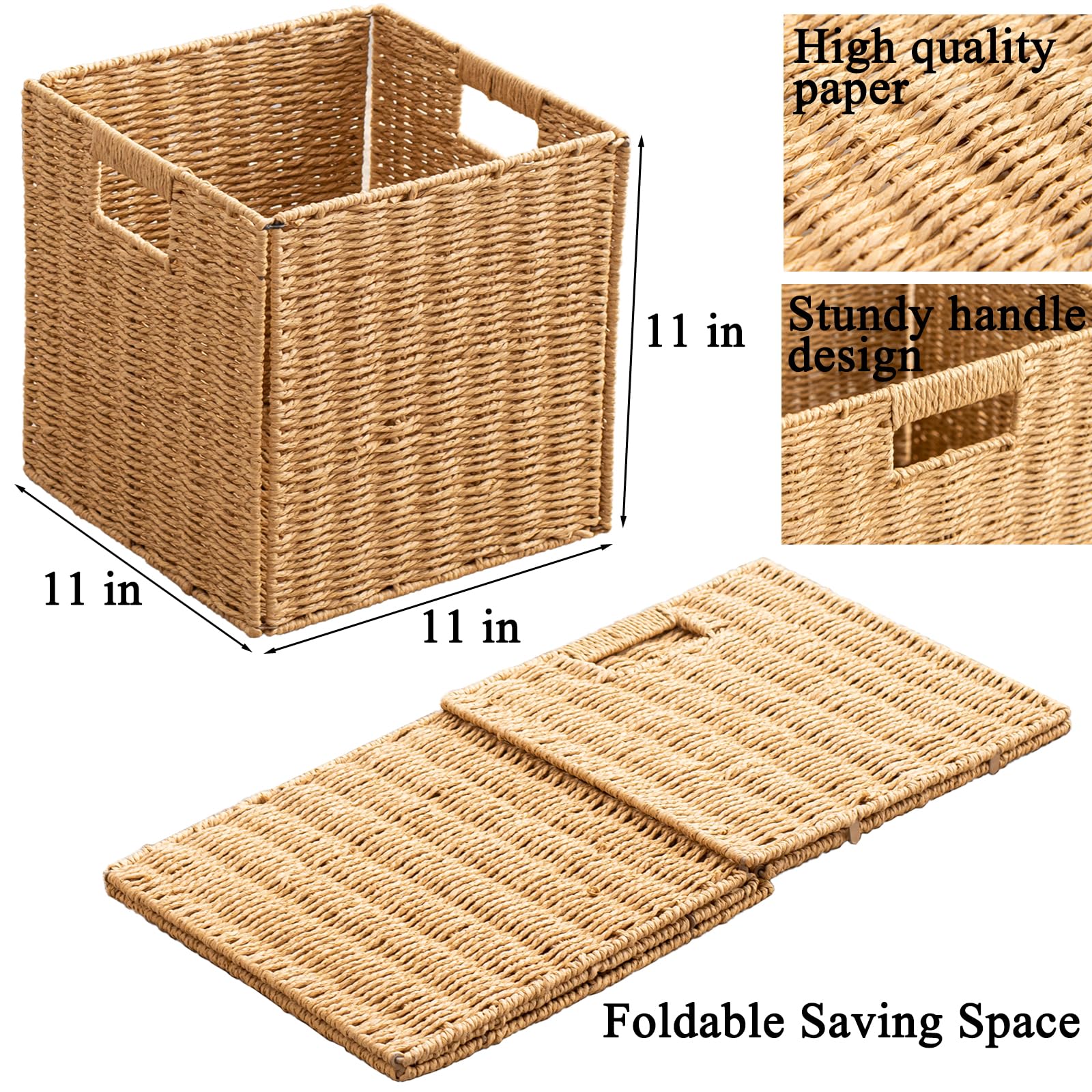 ChubanCraft hand-woven storage cube close-up highlighting texture and craftsmanship.