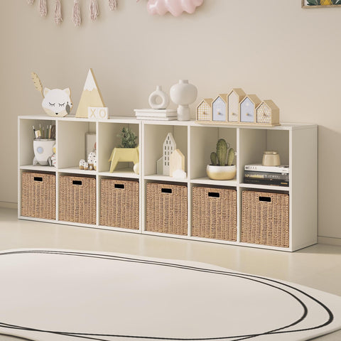 ChubanCraft bedroom storage basket neatly organizing clothing or accessories.