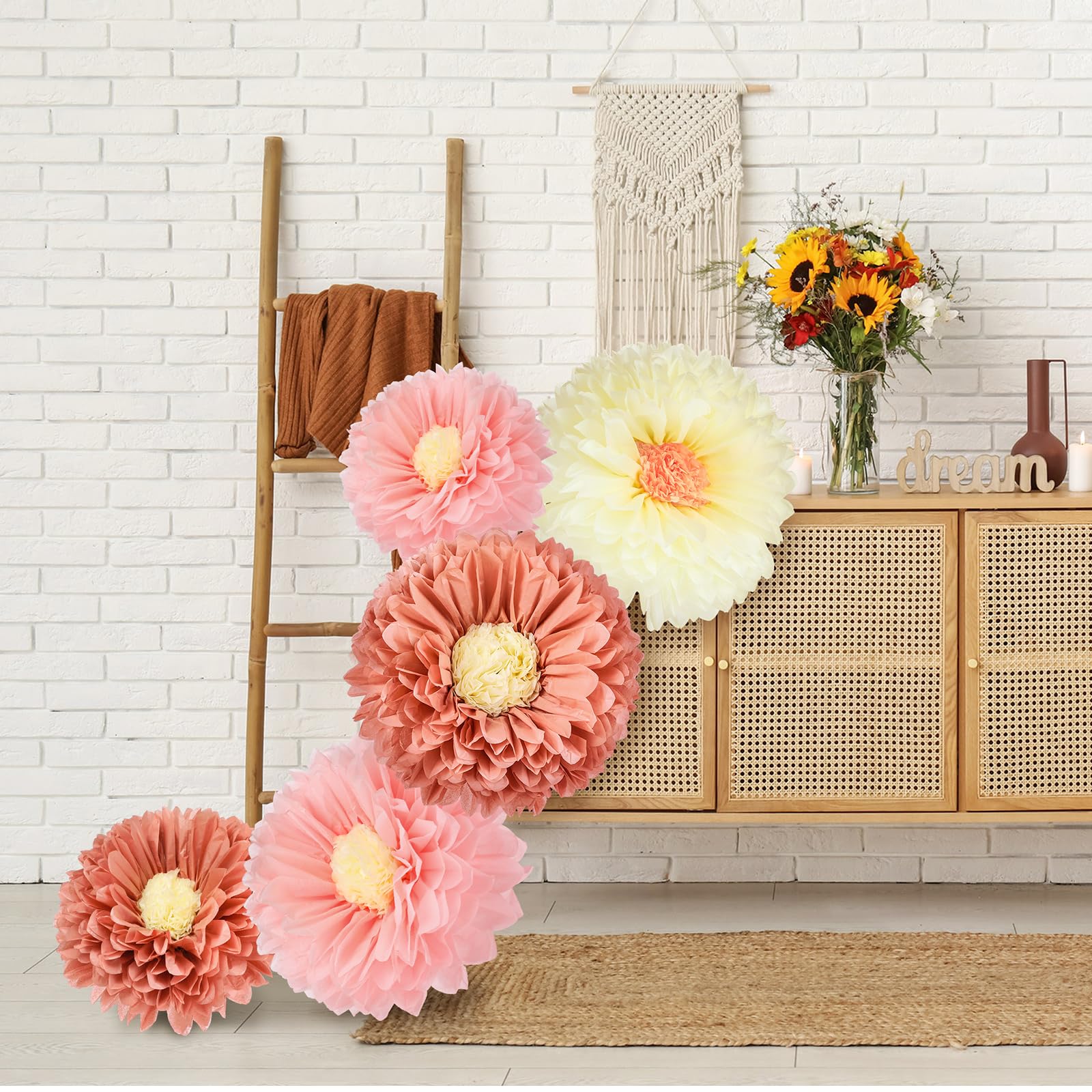 Chunful 24-inch Bermuda Sand bloom suitable for tables and entrances