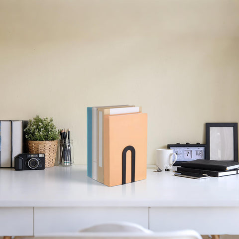 Chunful book ends for study room and library organize efficiently