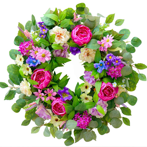 CHvista Durable silk blooms stay vibrant for seasons of display
