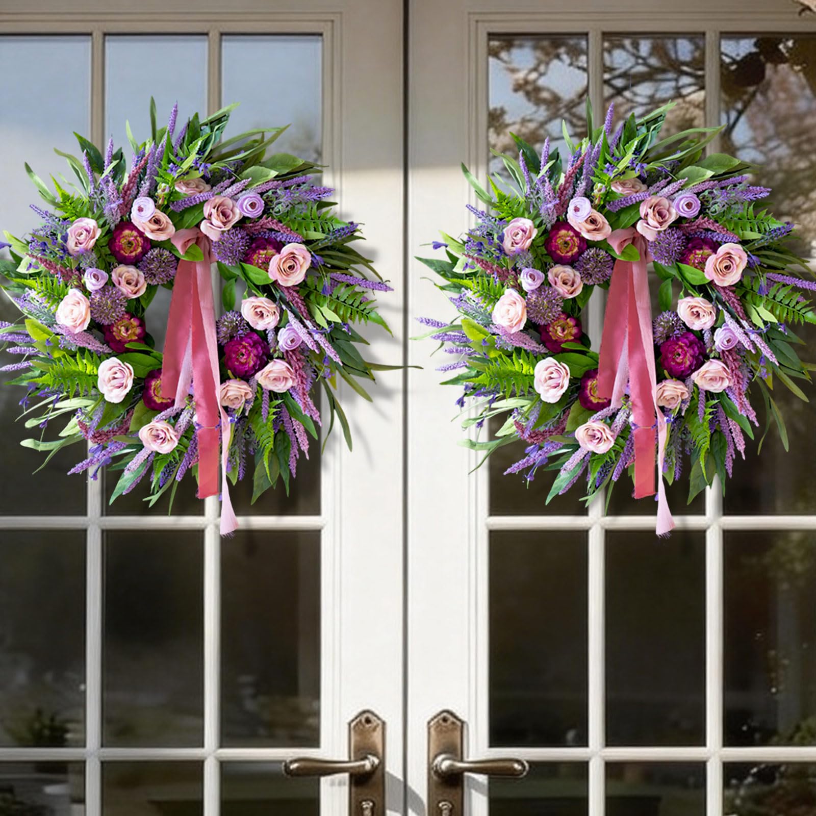 CHvista Gift-Ready Spring Wreath — thoughtful present for any occasion