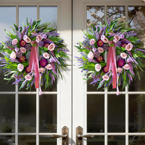 CHvista Gift-Ready Spring Wreath — thoughtful present for any occasion