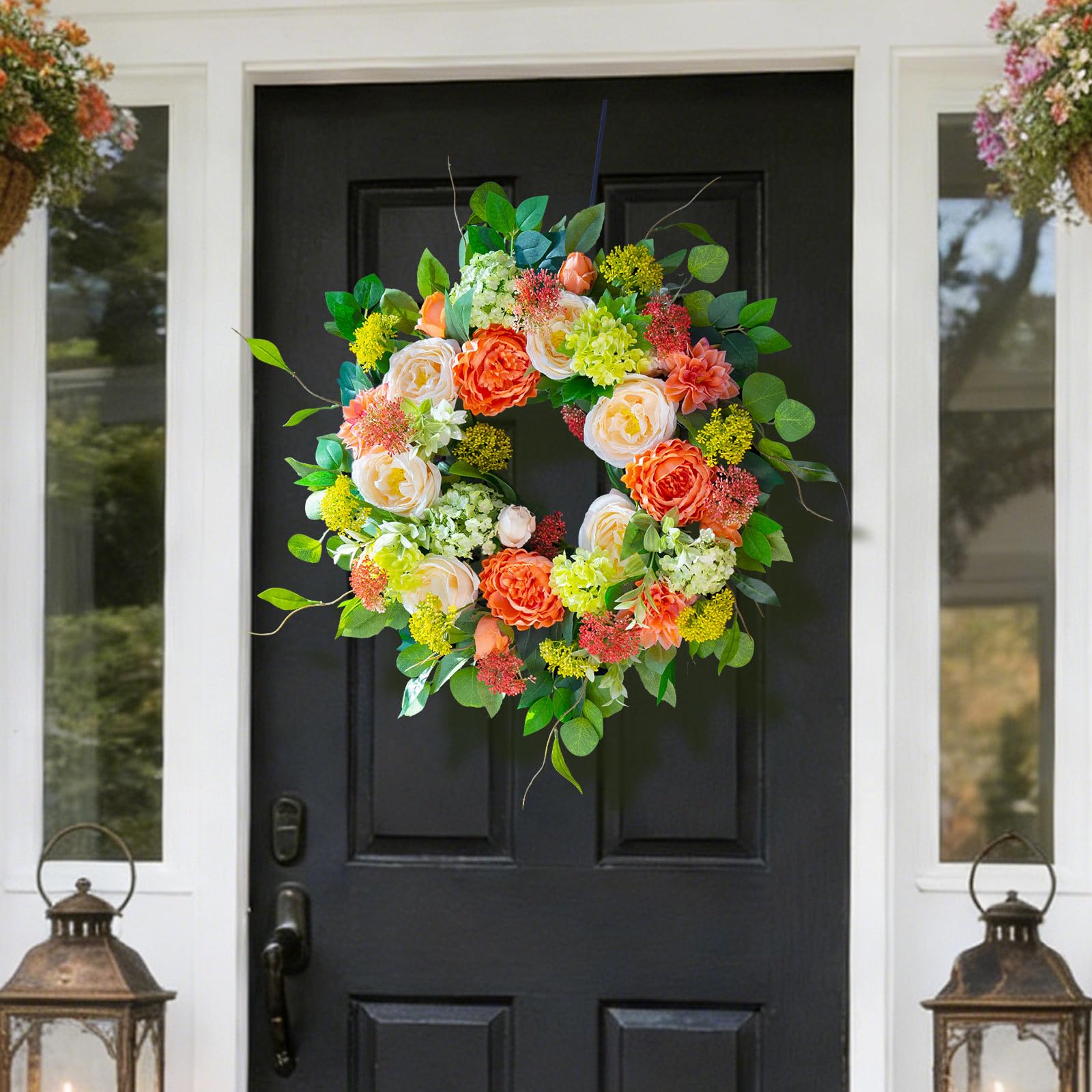 CHvista full-bodied design wreath impressive from all angles