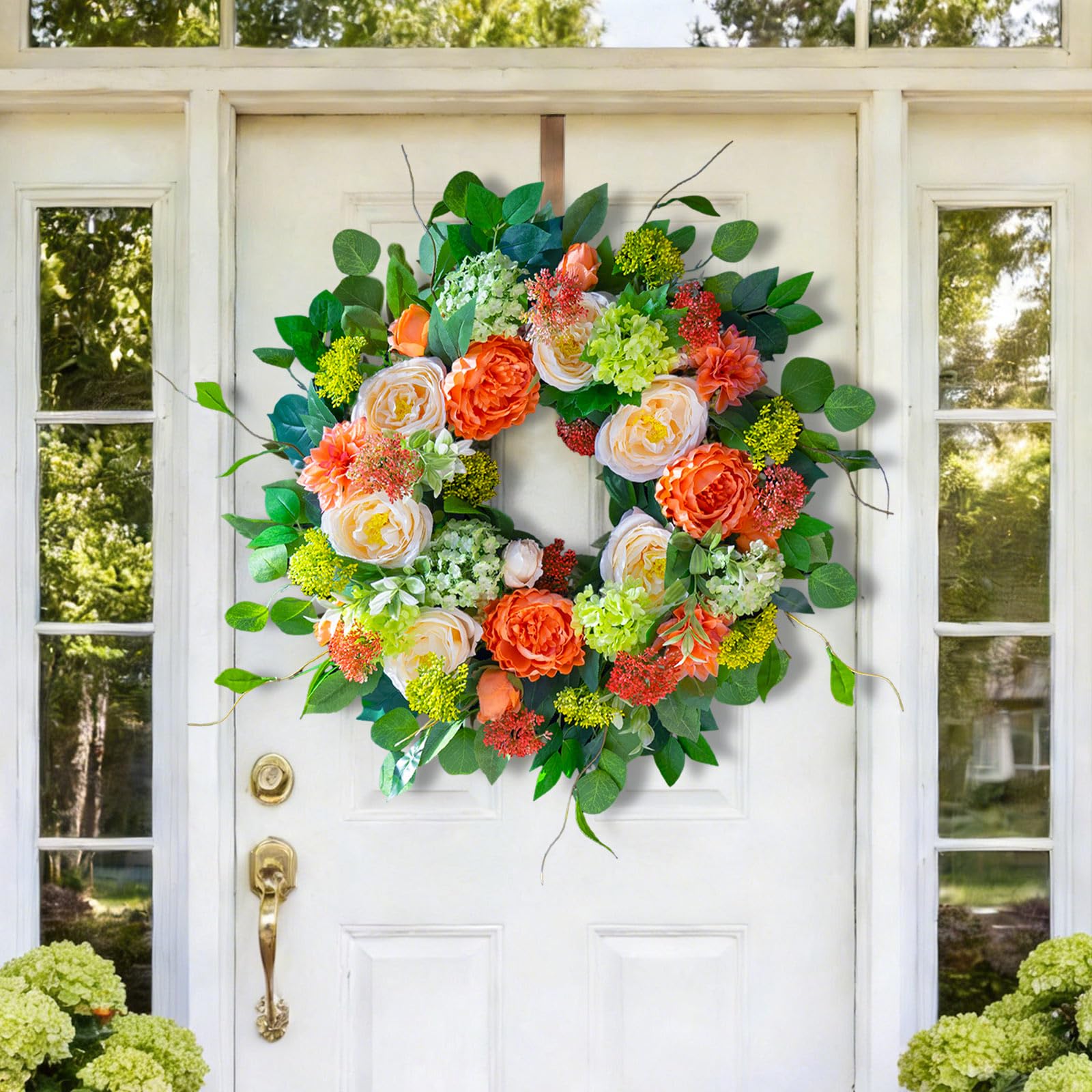 CHvista pink dahlias wreath refined elegance for spaces