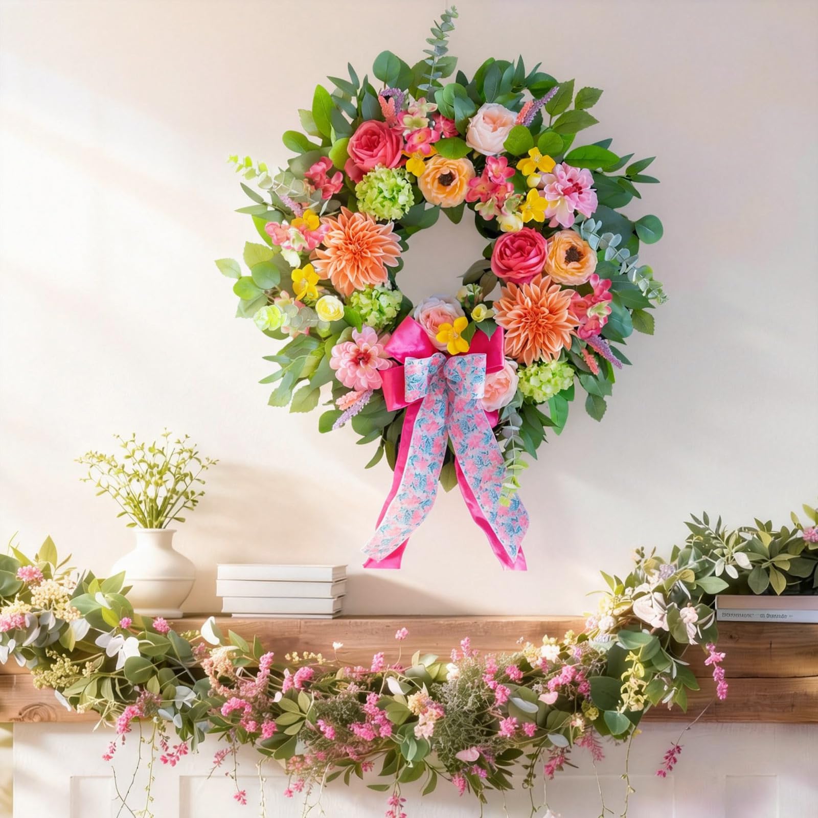 CHvista wreath suitable for indoor and outdoor displays