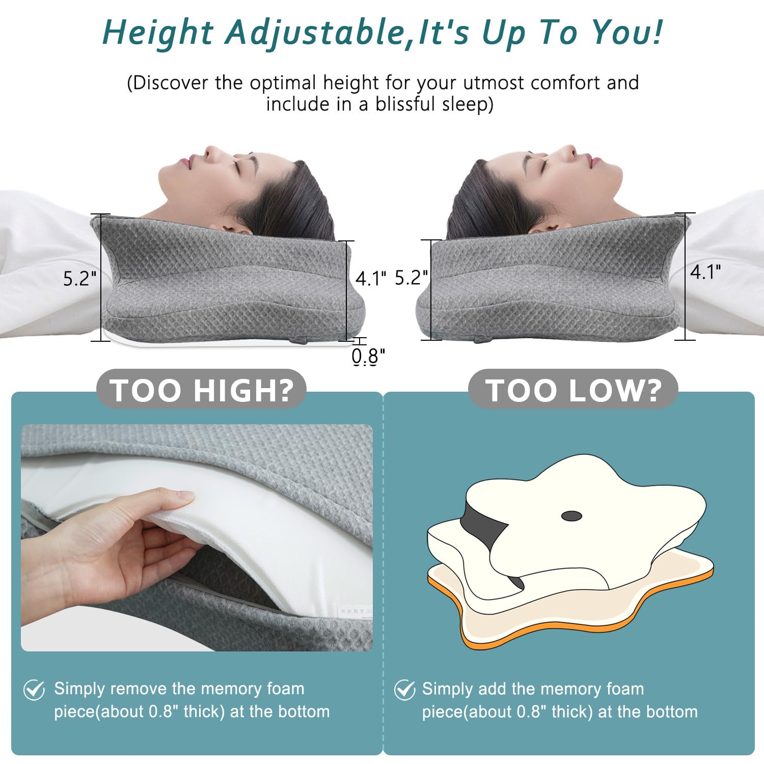 CHxxy cooling ice silk pillowcase helps wick moisture and stay cool.