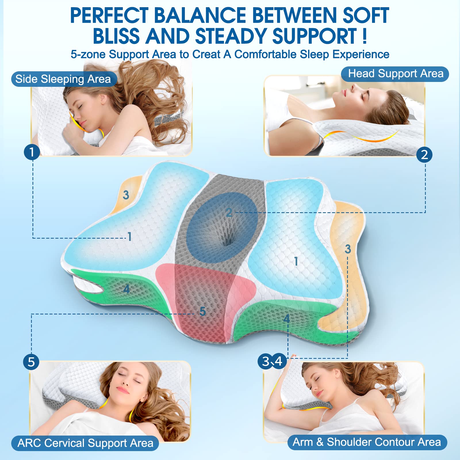 CHxxy cooling ice silk pillowcase wicks moisture for cooler sleep.