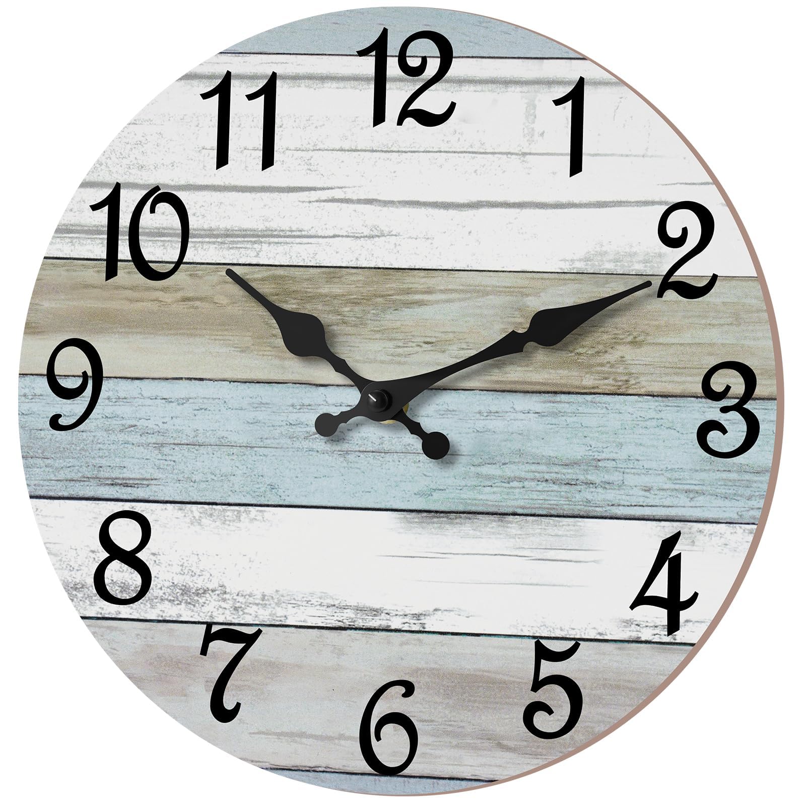 CHYLIN wall clock 14-inch dial with large numerals for easy reading.