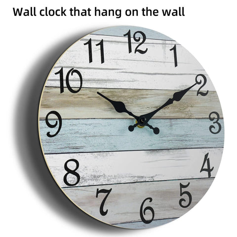 CHYLIN wall clock silent movement for undisturbed sleep and work.