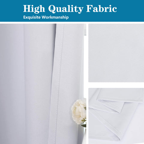 Chyhomenyc window blackout liner 80-inch length designed for tall windows.