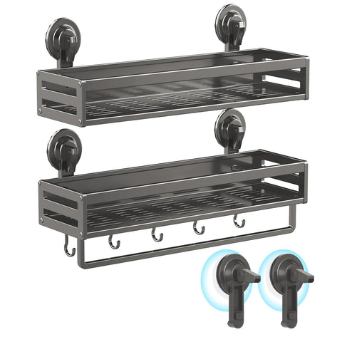 CIBOTIES extended organizer fits large bottles like shampoo and conditioner