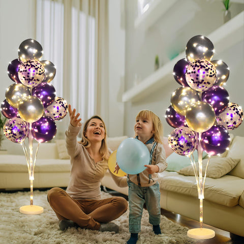 Cicicooie light strings wrap around balloons for a warm nighttime glow.