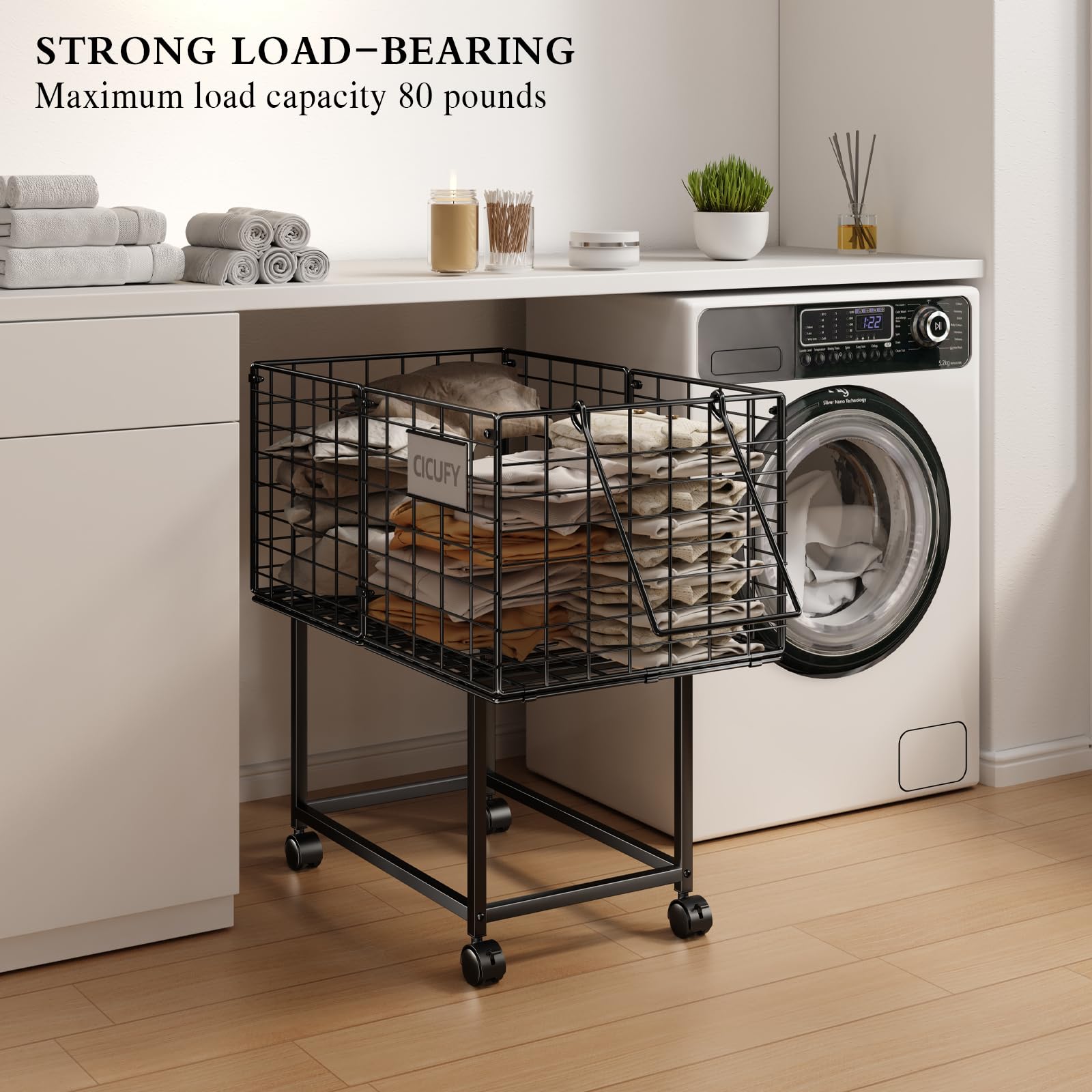 CICUFY sturdy iron structure supports heavy loads with stability