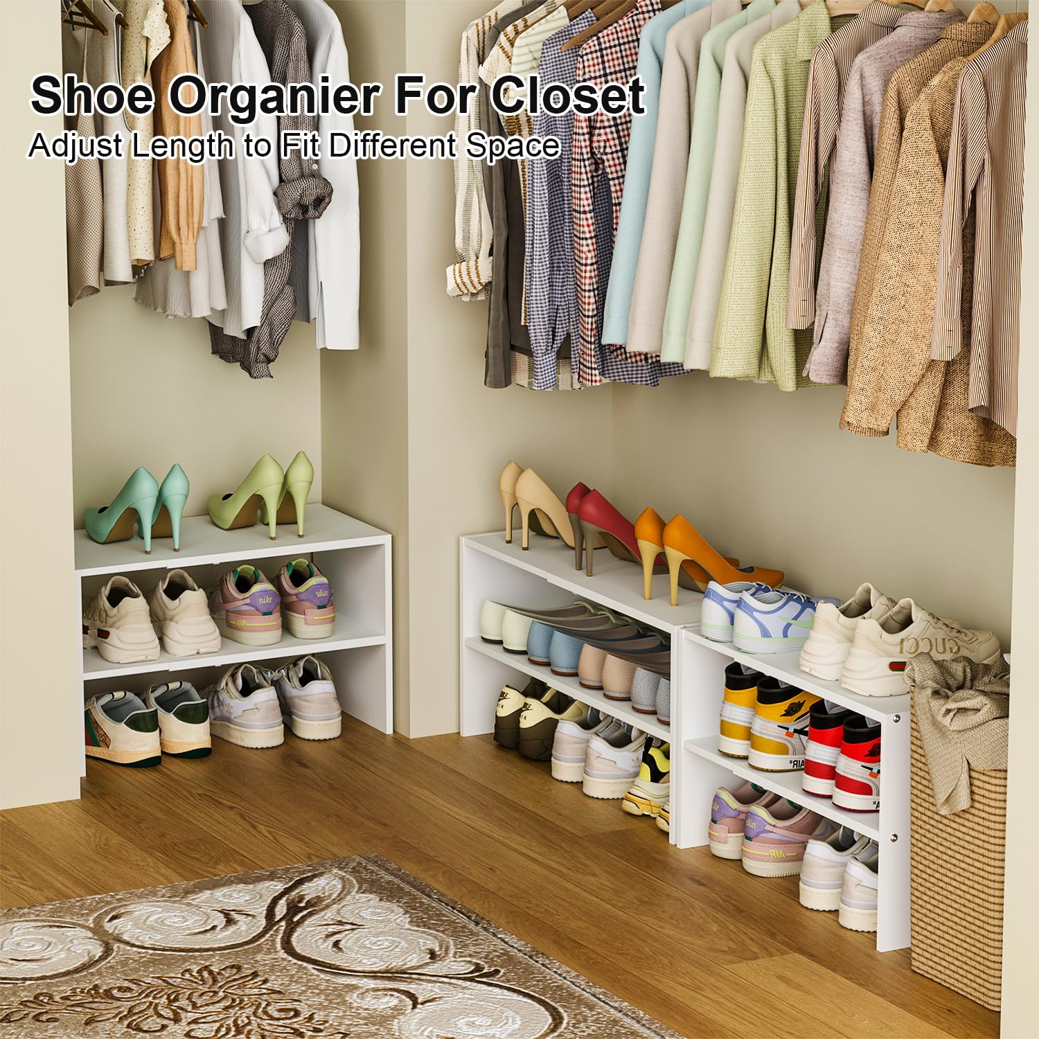 Cidaziya compact design fits entryways or closets, saving space without bulk.