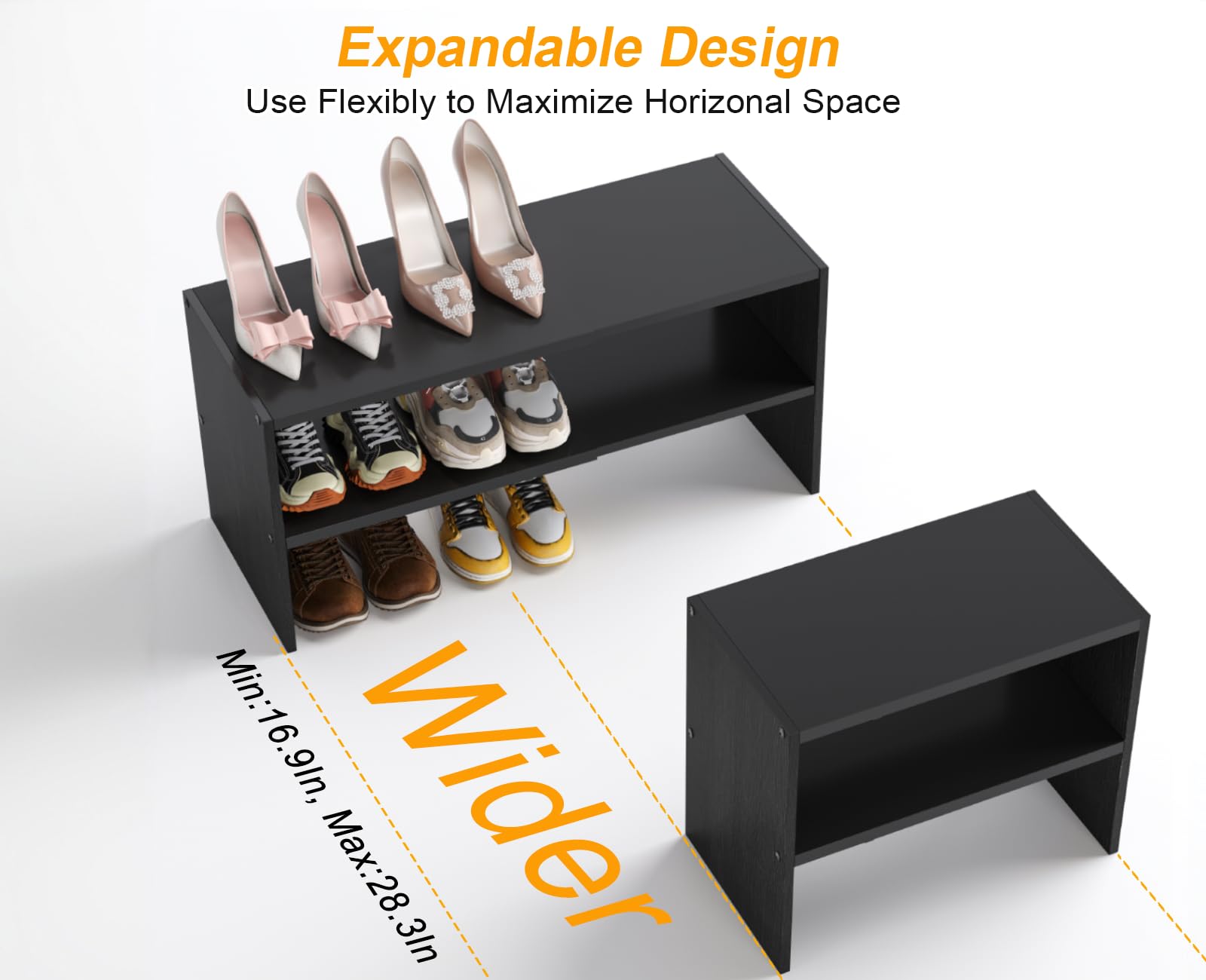 Cidaziya durable metal-wood frame close-up