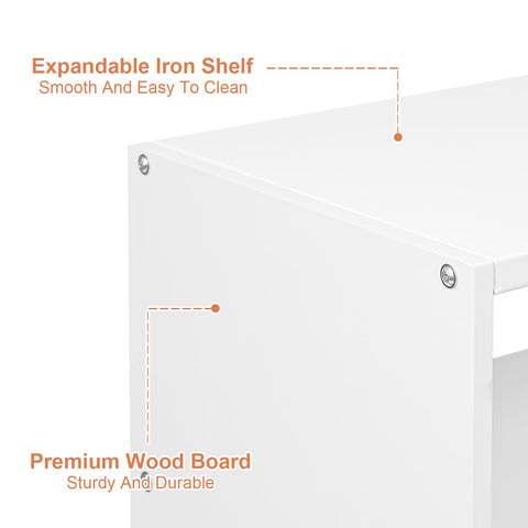 Cidaziya easy clean shoe rack maintenance no-gap shelves