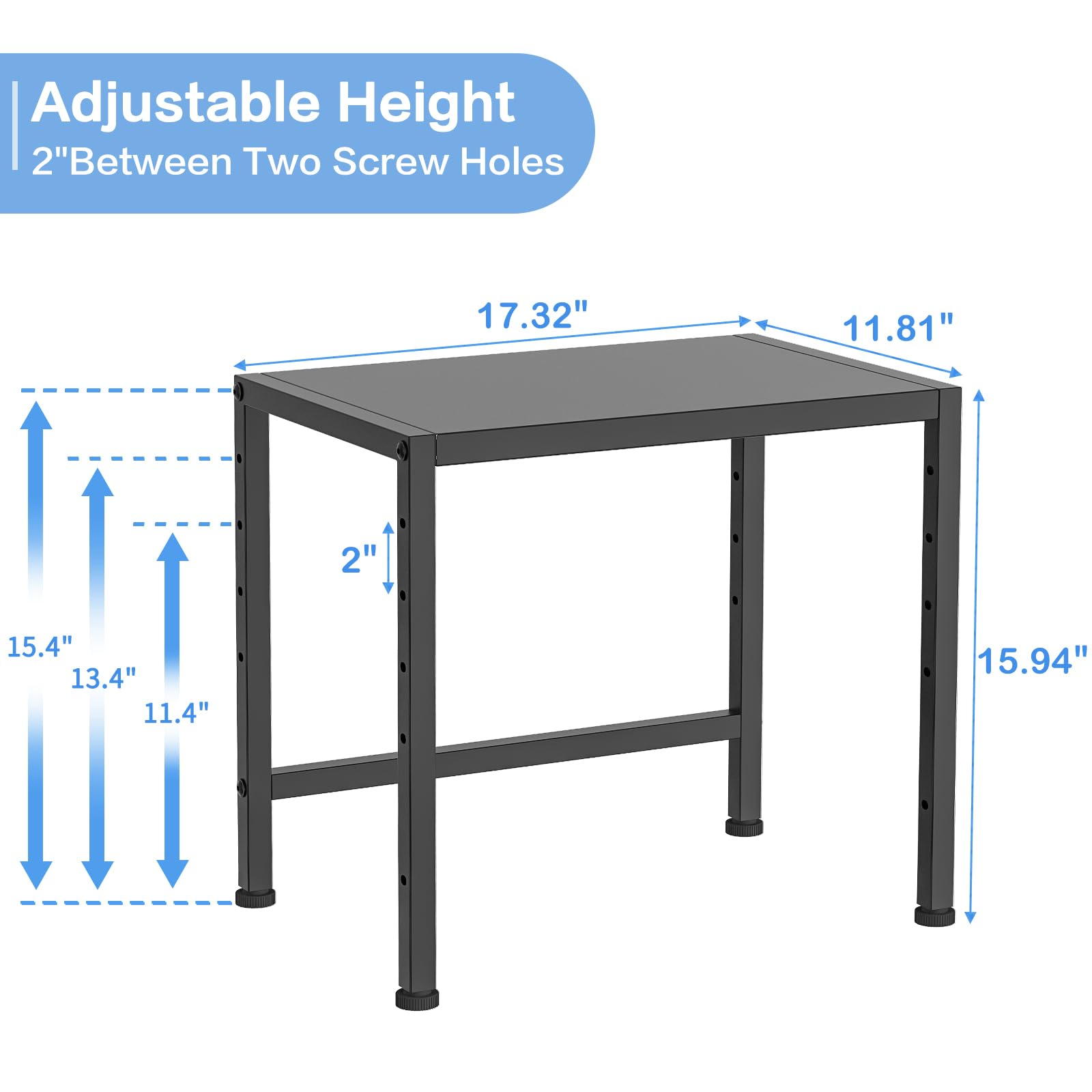 Cidaziya heavy-duty shelving holds up to 150 lbs per shelf