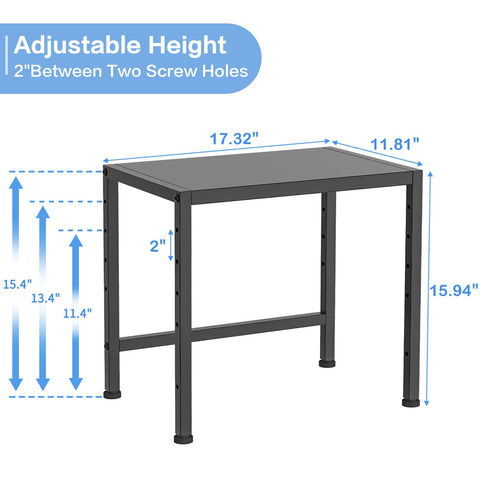 Cidaziya heavy-duty shelving holds up to 150 lbs per shelf