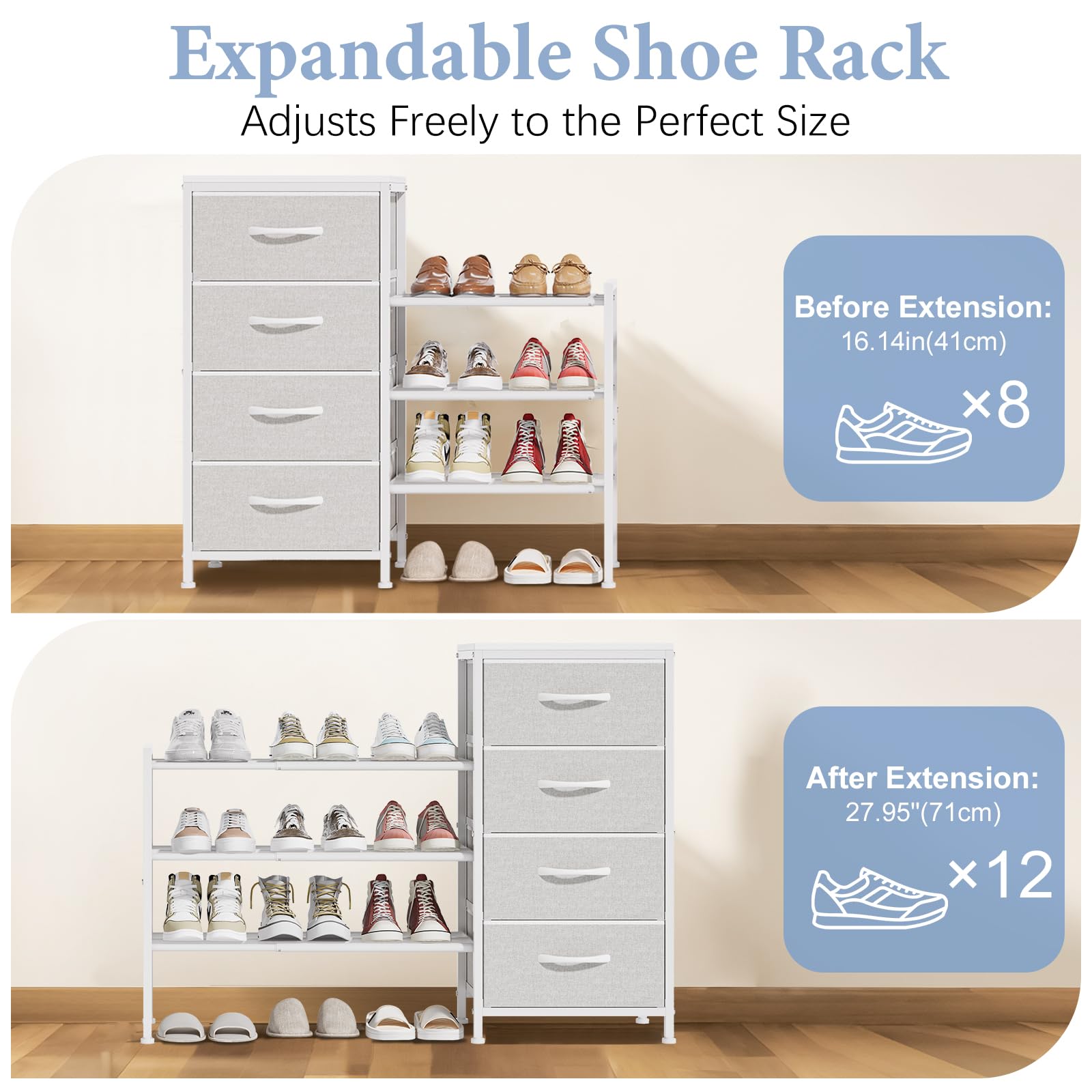 Cidaziya kids-bedroom organizer makes toy and outfit tidy and accessible.
