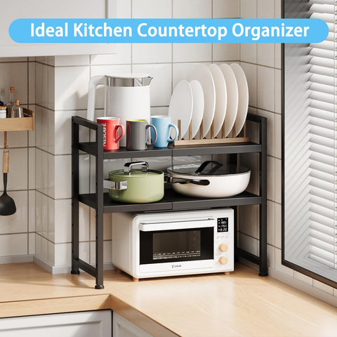 Cidaziya kitchen organizer for pots and pans keeps cookware neatly arranged and accessible.