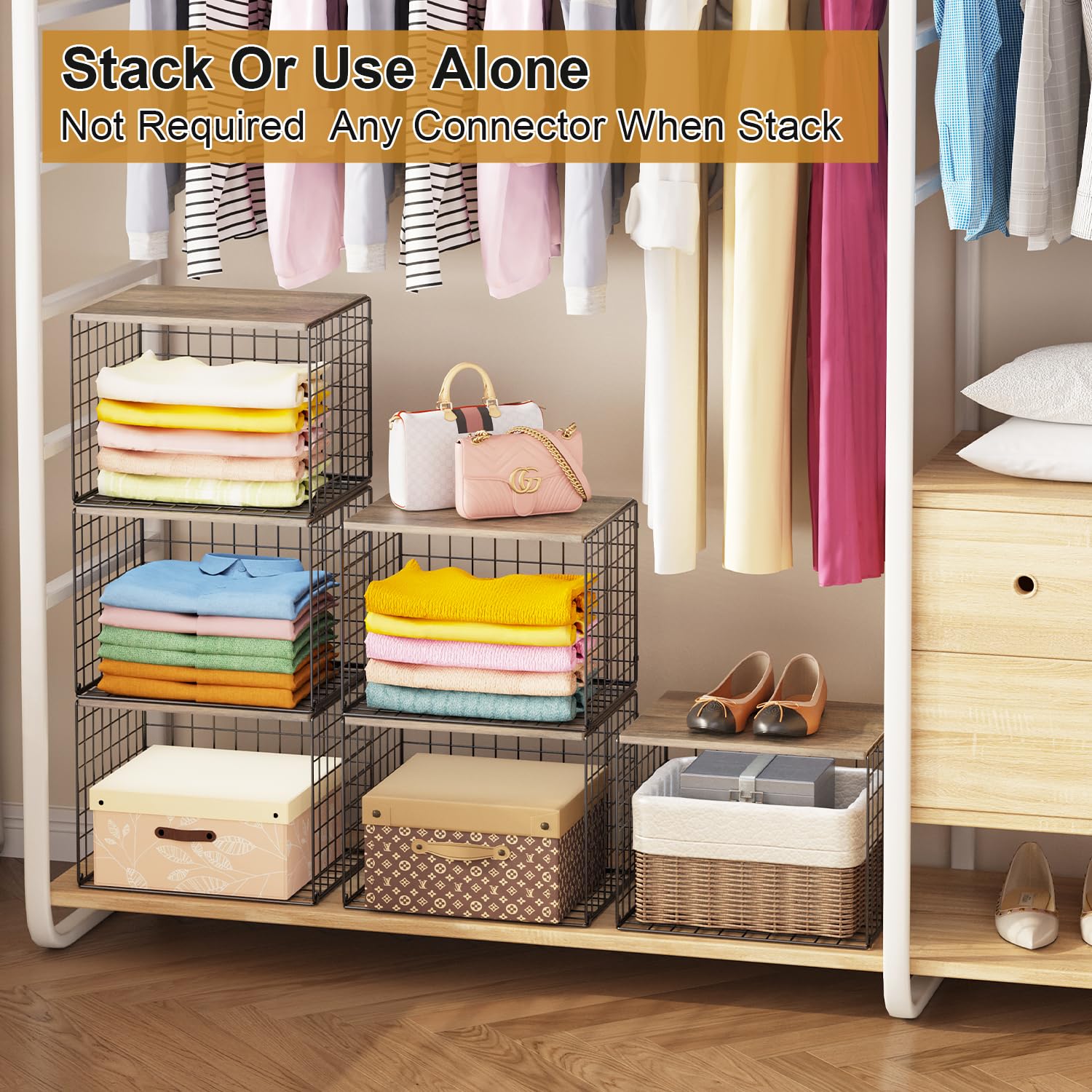 Cidaziya space-saving closet solution in modern setup