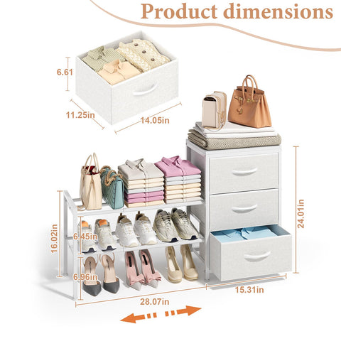 Cidaziya sturdy metal frame and wood top emphasize durability and easy care surface.
