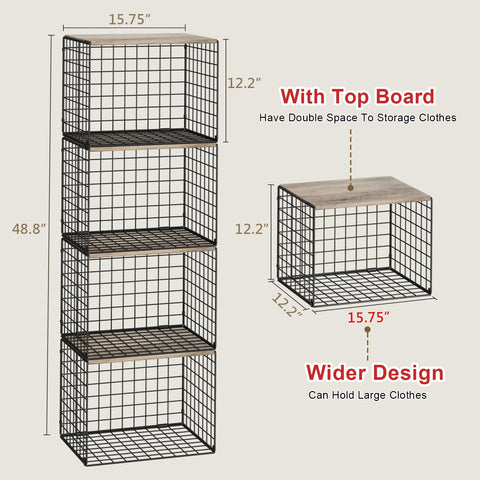 Cidaziya Wider Closet Organizers Great for entryways and closets.
