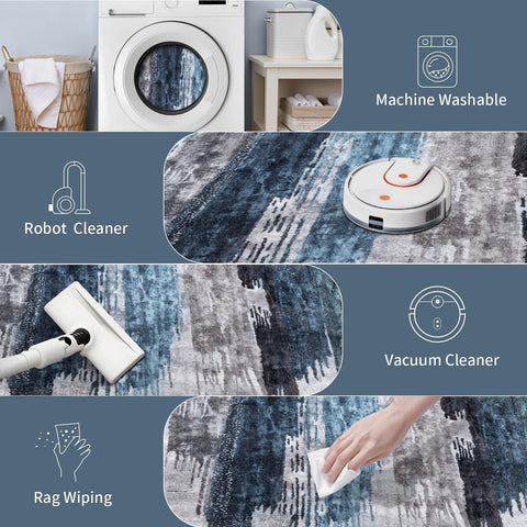 Ciicool ultra-low-pile rug minimizes shedding and debris