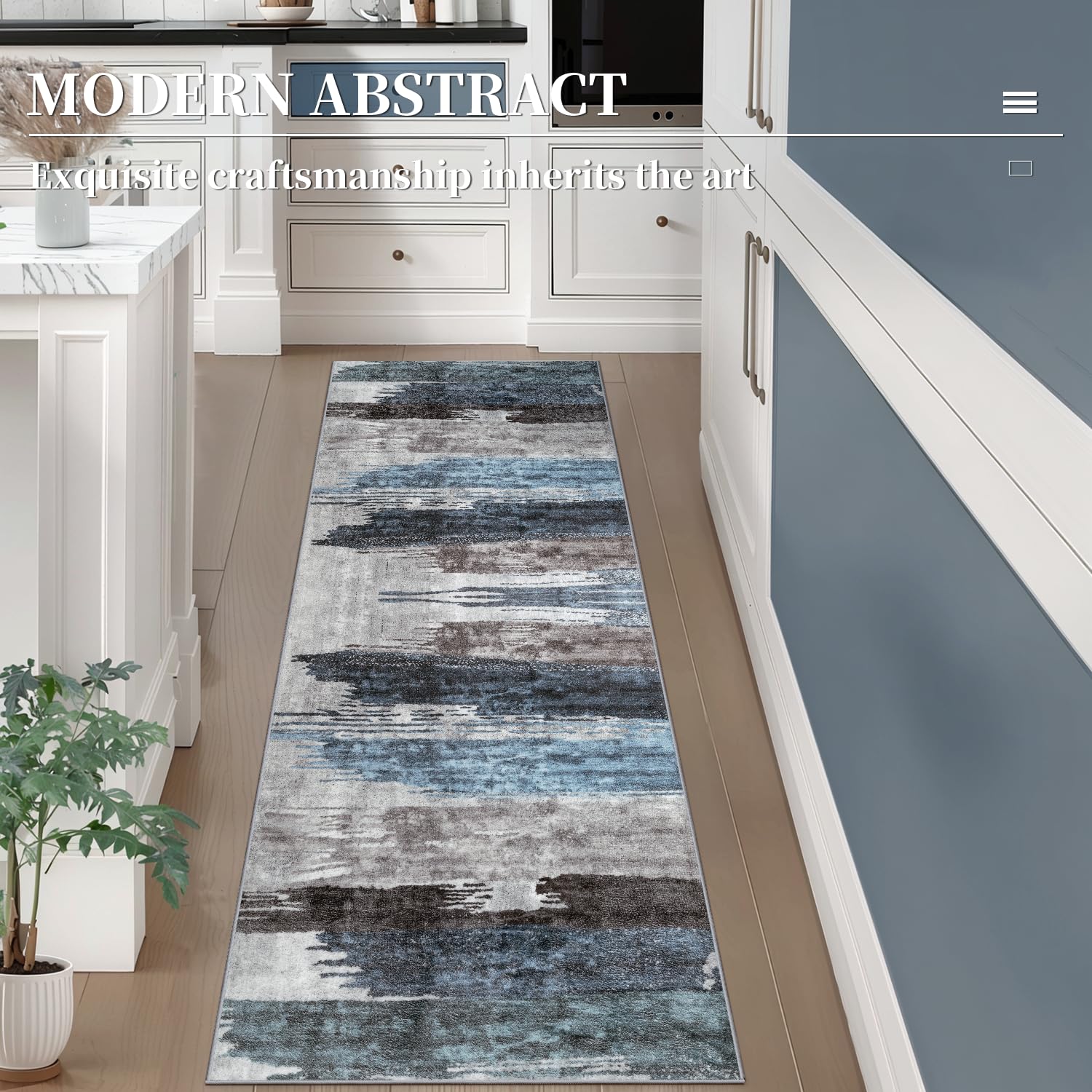 Ciicool non-slip backing helps prevent slips in high-traffic areas
