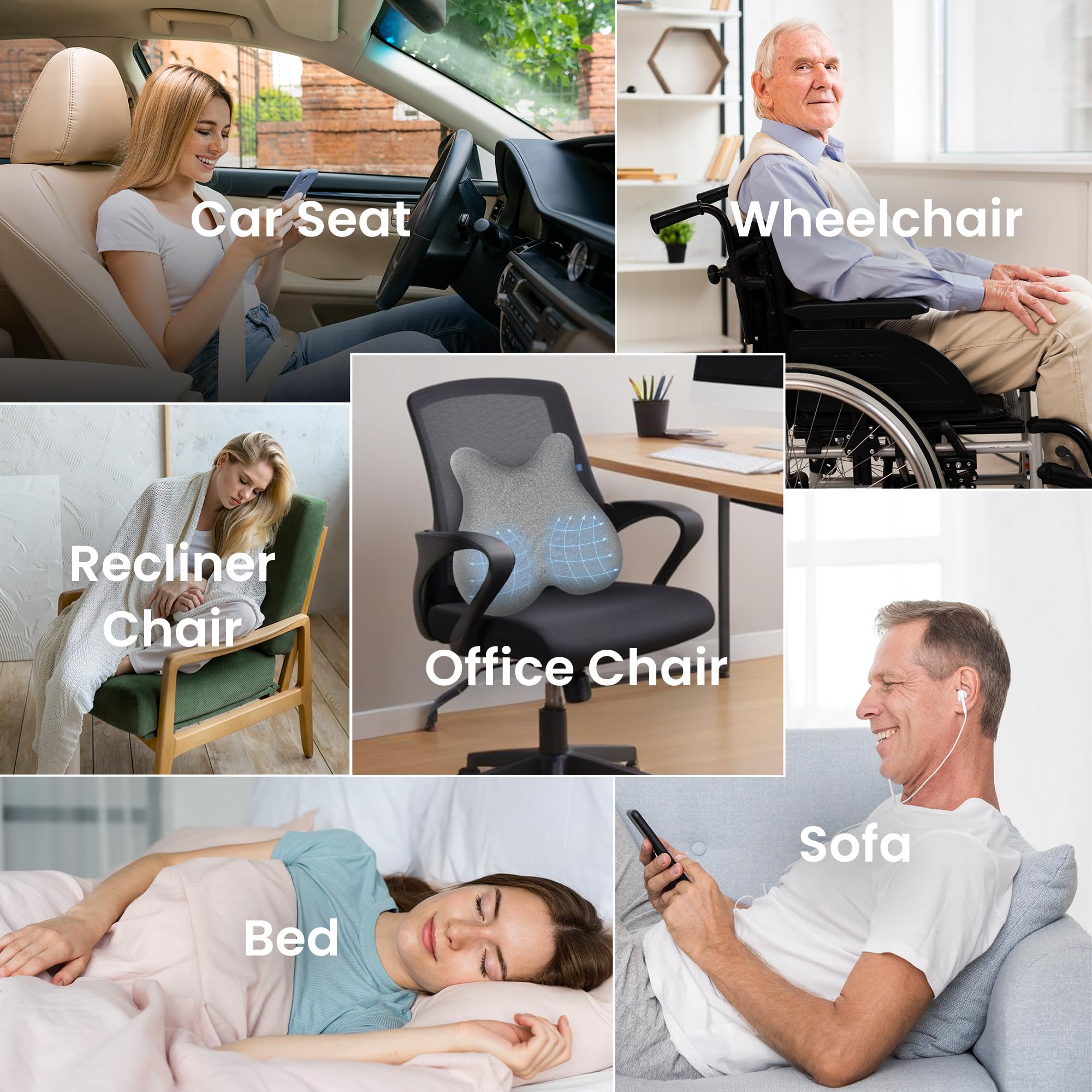 CILI adjustable straps fit many chairs for a secure setup.