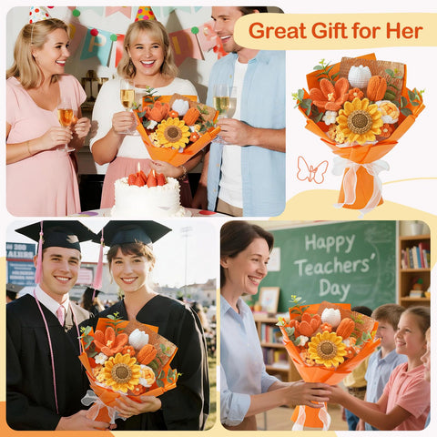 Cilimnas tulips and roses bouquet – versatile centerpiece for celebrations.